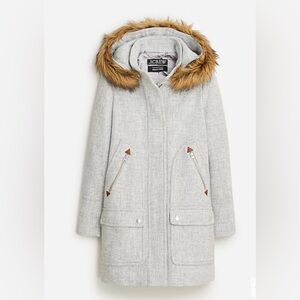 NWT J. Crew Hooded Chateau Parka